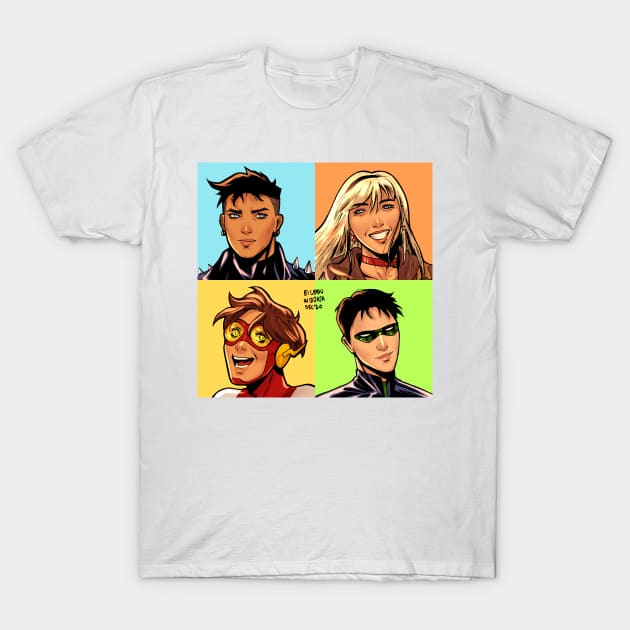 Core Four T-Shirt by Eileen Widjaja